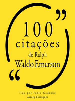 cover image of 100 citações de Ralph Waldo Emerson